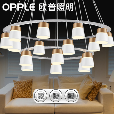 欧普照明美式客厅吊灯 现代简约风格，点亮个性家居空间