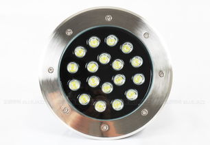 景观庭院灯饰 18W超亮防水LED户外射灯与地埋灯的多功能应用